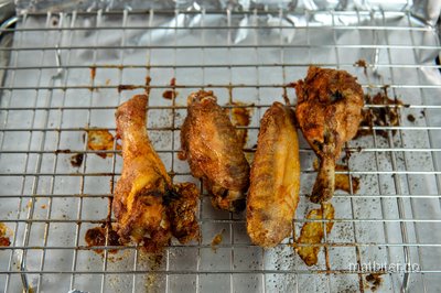 Ovnstekte kyllingvinger